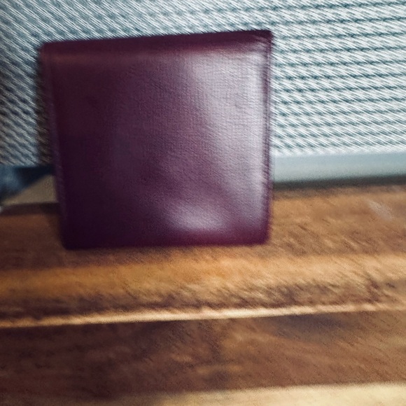 Cartier Burgundy Wallet with Gold Accents - Picture 2 of 3